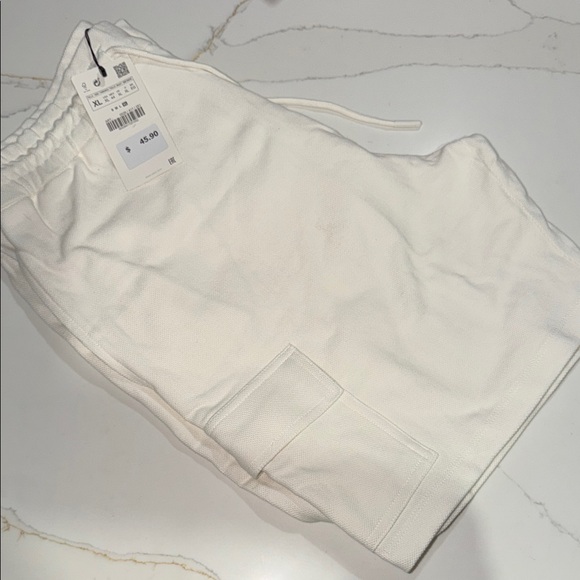 Zara Other - Zara Cream Jogger Pants
